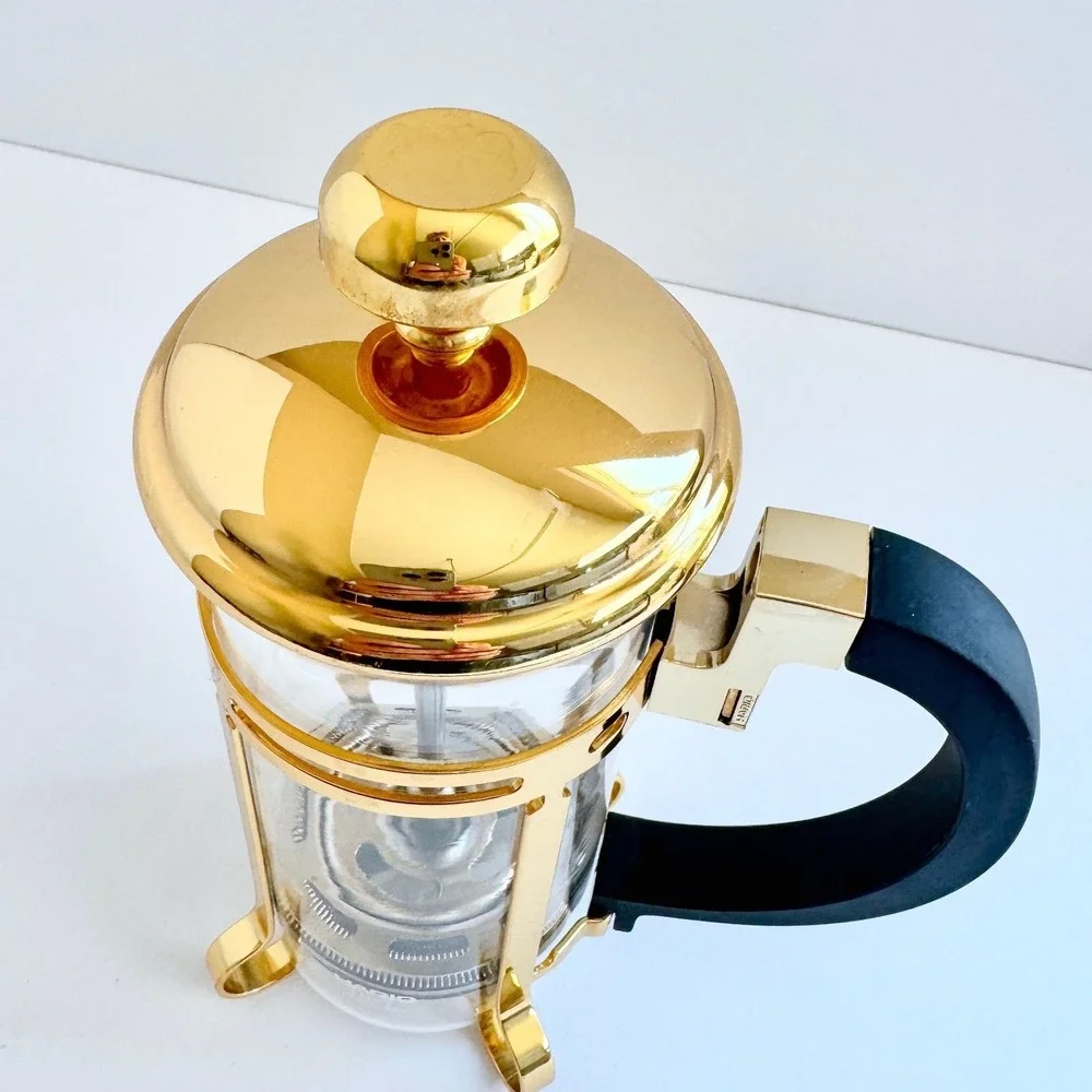Hario TH-2 Gold French Press Coffee Maker 2 Cup Made in Japan‎ Glass